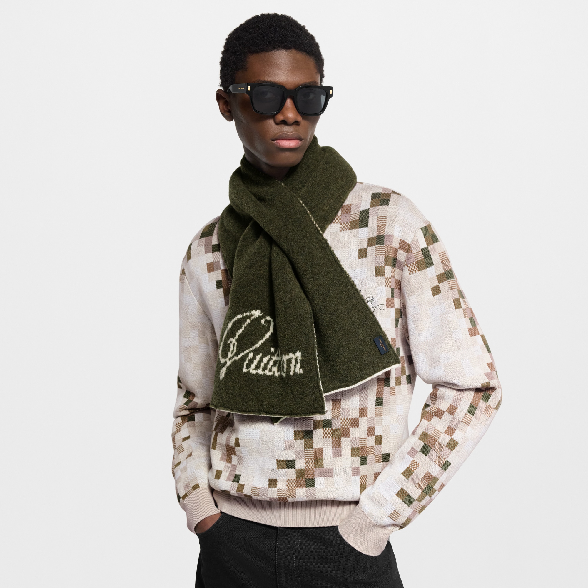 Snakoflage Scarf S00 - Chinese New Year Gifts M96064 | LOUIS VUITTON